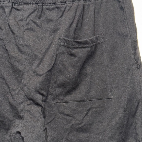 Bioworld Black Athletic Shorts with Colorful Peace Sign - Picture 5 of 9